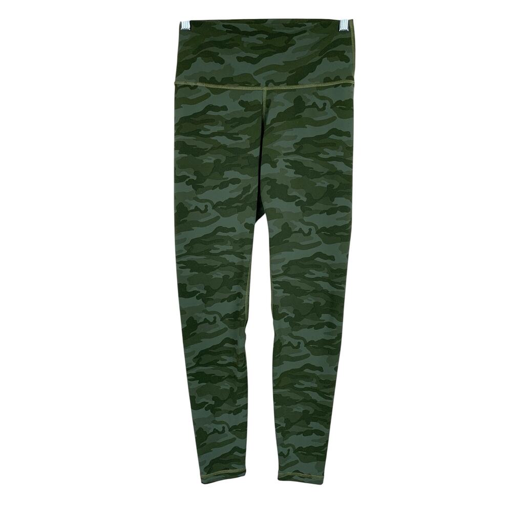Colorfulkoala Green Camo Leggings Stretchy Active Women's M